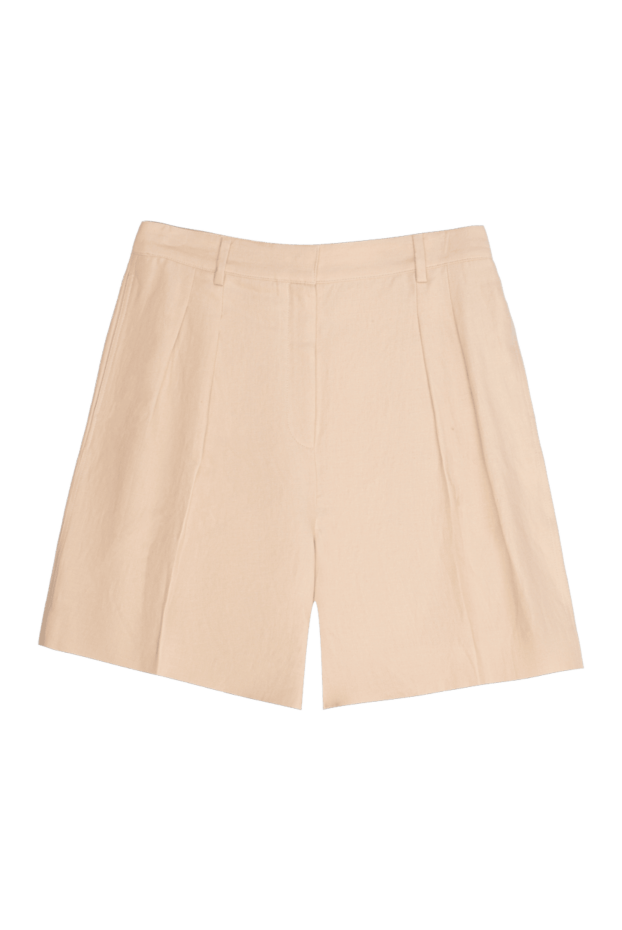 Loro Piana woman beige linen shorts for women buy with prices and photos 168831 - photo 1