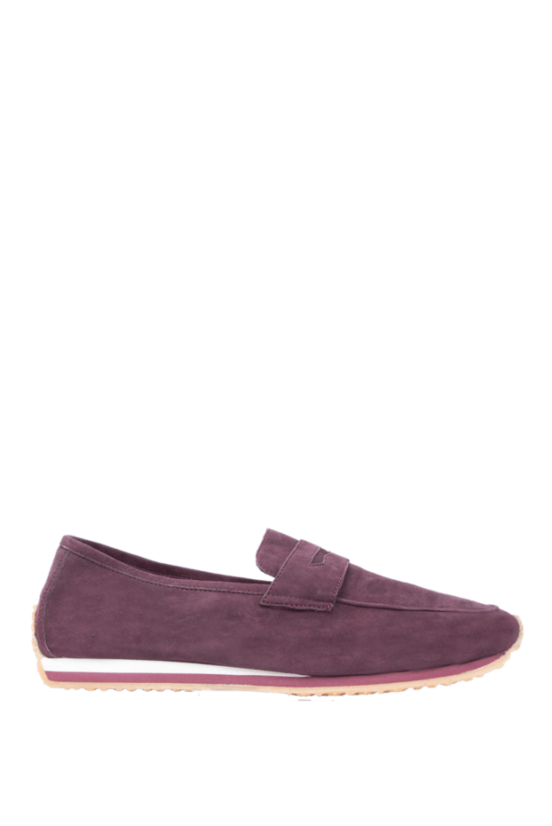 Andrea Ventura man violet suede drivers for men buy with prices and photos 168985 - photo 1