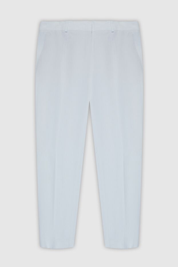 Loro Piana woman white linen trousers for women buy with prices and photos 169020 - photo 1