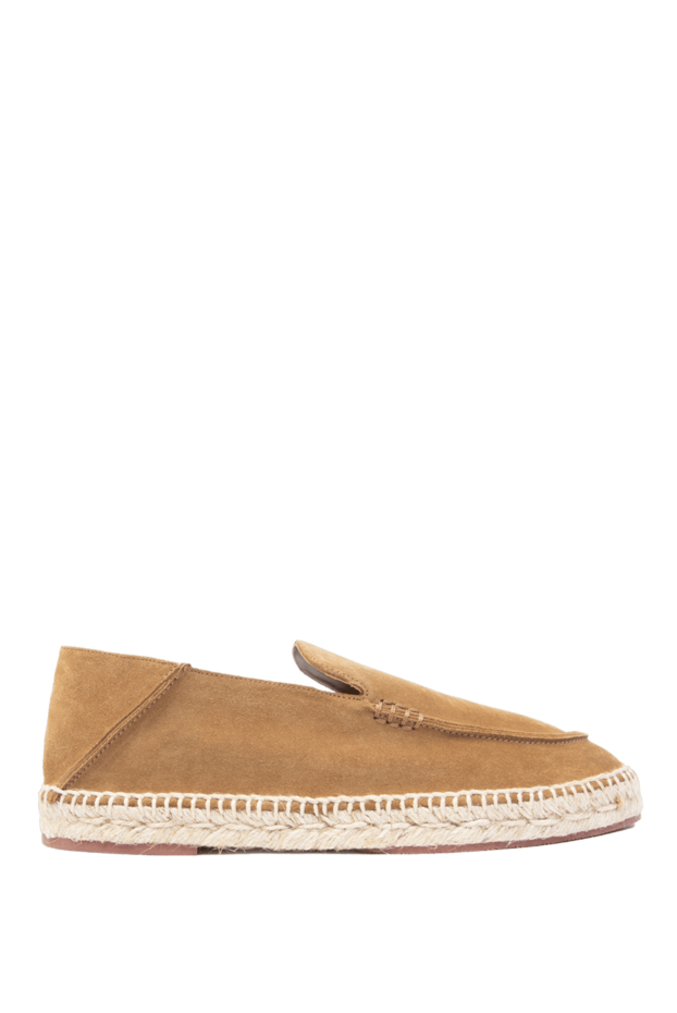 Loro Piana beige suede espadrilles for men 169033 - photo 1