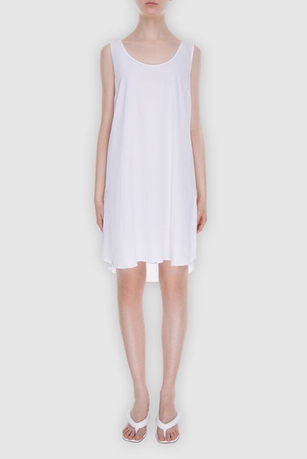 Panicale dress made of lightweight fabric with a deep neckline and a loose silhouette 169092 - photo 2