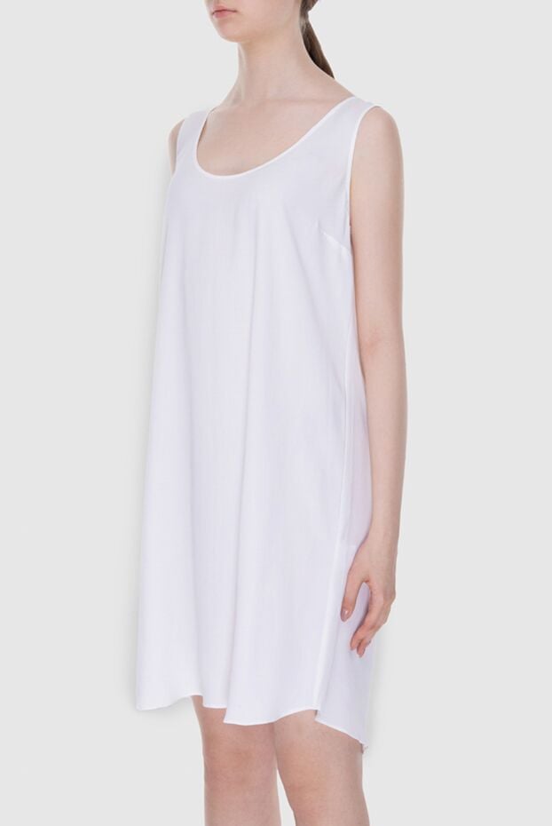 Panicale dress made of lightweight fabric with a deep neckline and a loose silhouette 169092 - photo 3