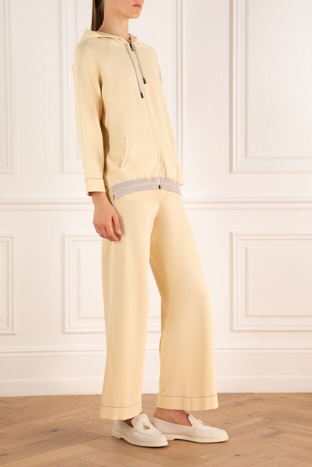 Panicale walking suit made of cotton and polyamide beige for women 169099 - photo 3