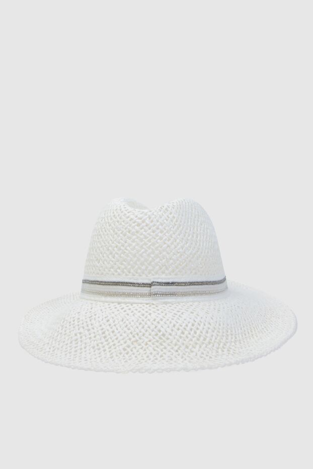 Panicale openwork hat for women white 169100 - photo 3