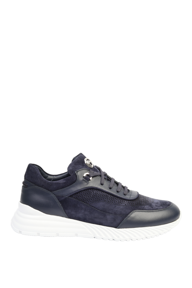 Stefano Ricci black nubuck sneakers for men 169104 - photo 1