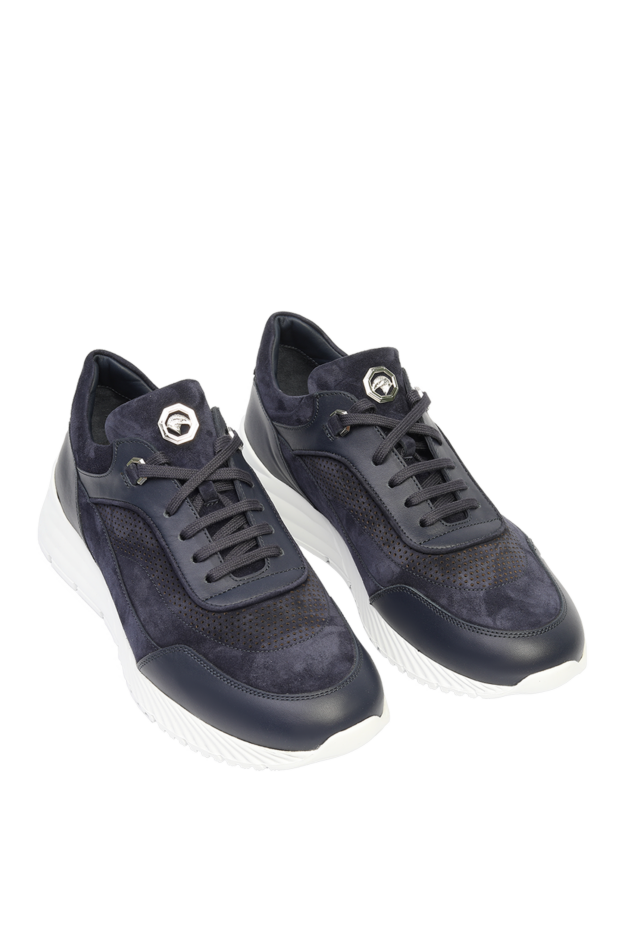 Stefano Ricci black nubuck sneakers for men 169104 - photo 3