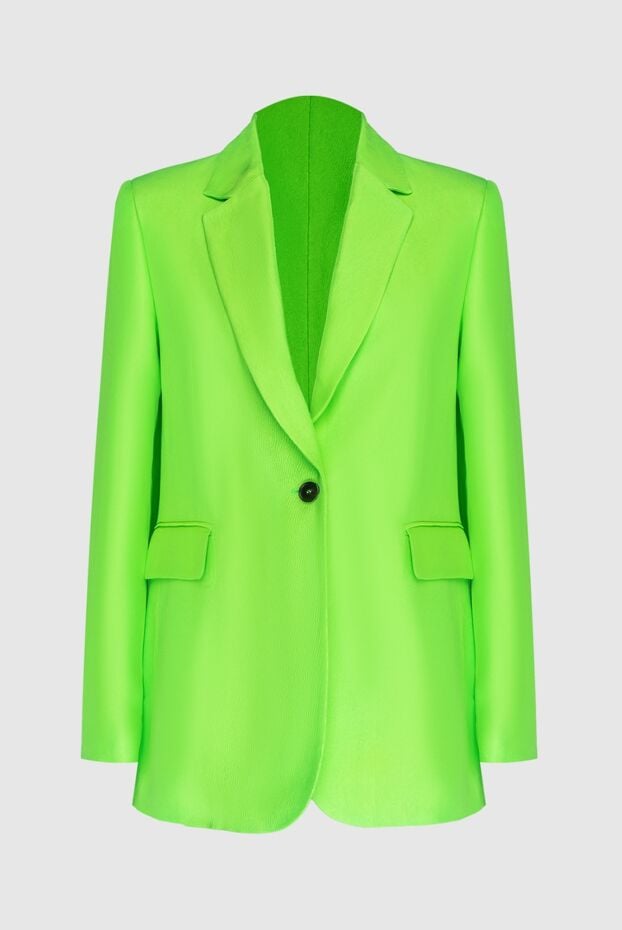 MSGM viscose jacket green for women 169136 - photo 1