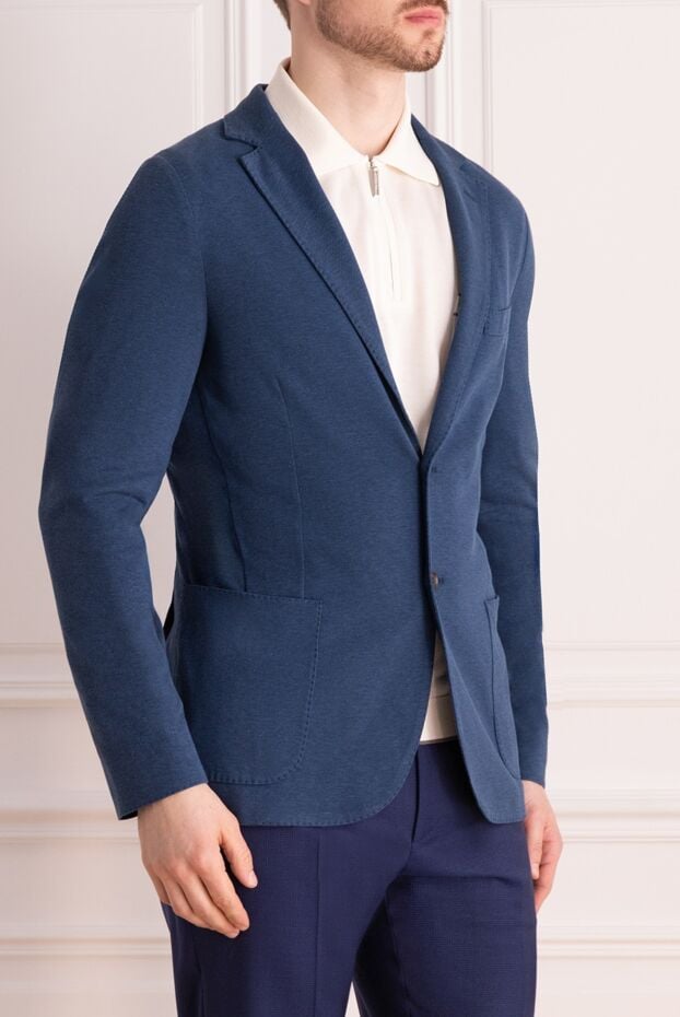 Loro Piana blue jacket for men 169182 - photo 3