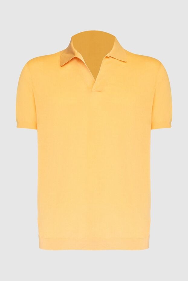 Loro Piana polo made of cotton yellow for men 169185 - photo 1