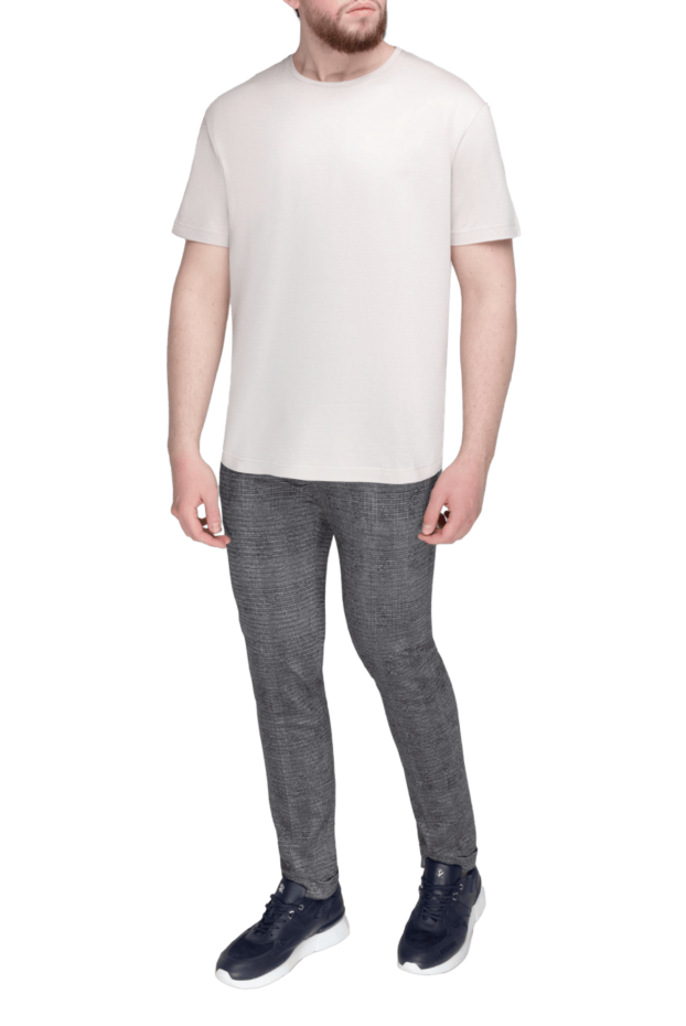Loro Piana white men's silk and cotton t-shirt 169191 - photo 2
