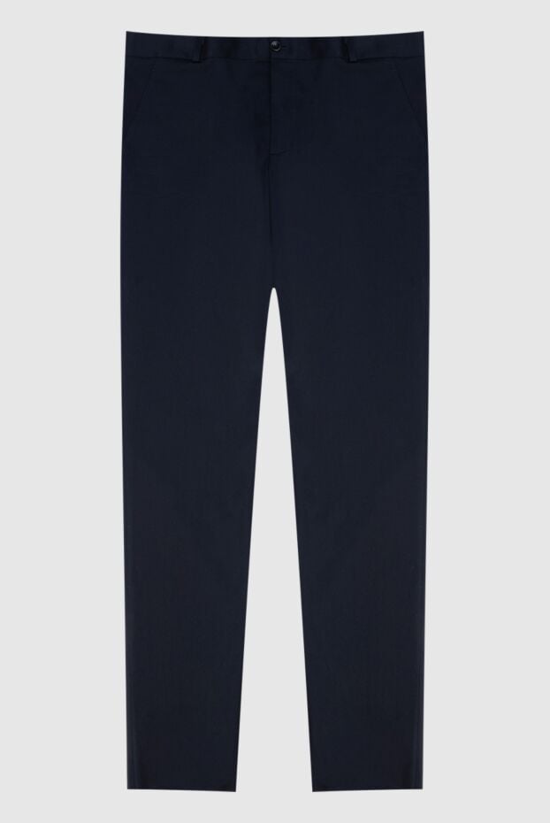 Loro Piana men's blue pants made of cotton and elastane 169201 - photo 1