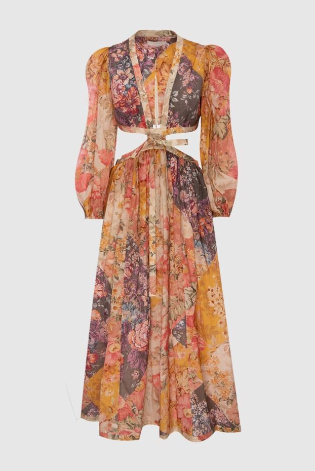 Zimmermann floral print open back maxi dress 169399 - photo 1
