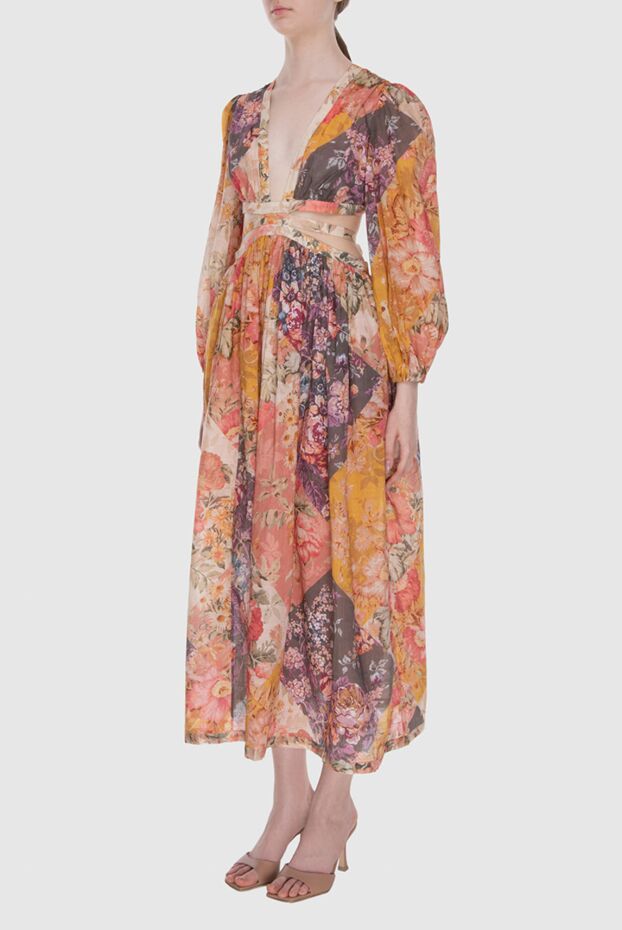 Zimmermann floral print open back maxi dress 169399 - photo 3