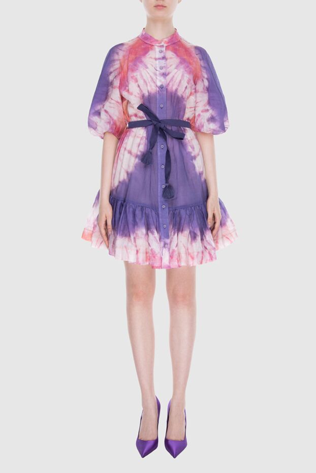 Zimmermann dress with a frame purple for women 169429 - photo 2