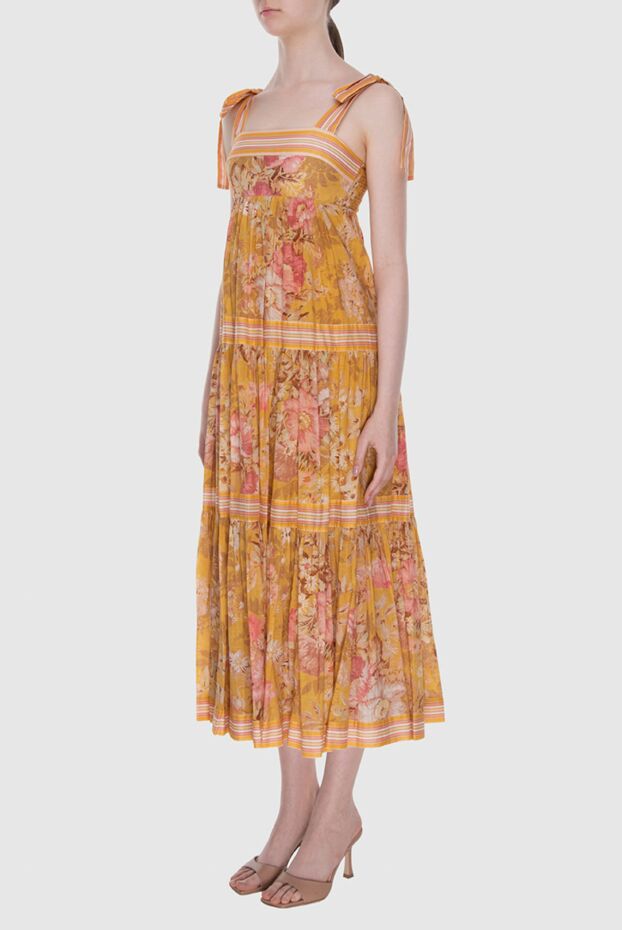 Zimmermann summer floral print midi dress with straps 169430 - photo 3
