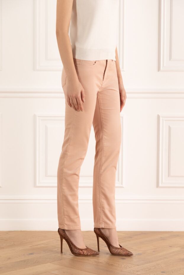 Loro Piana slim fit cotton denim trousers with a straight hem 169636 - photo 3