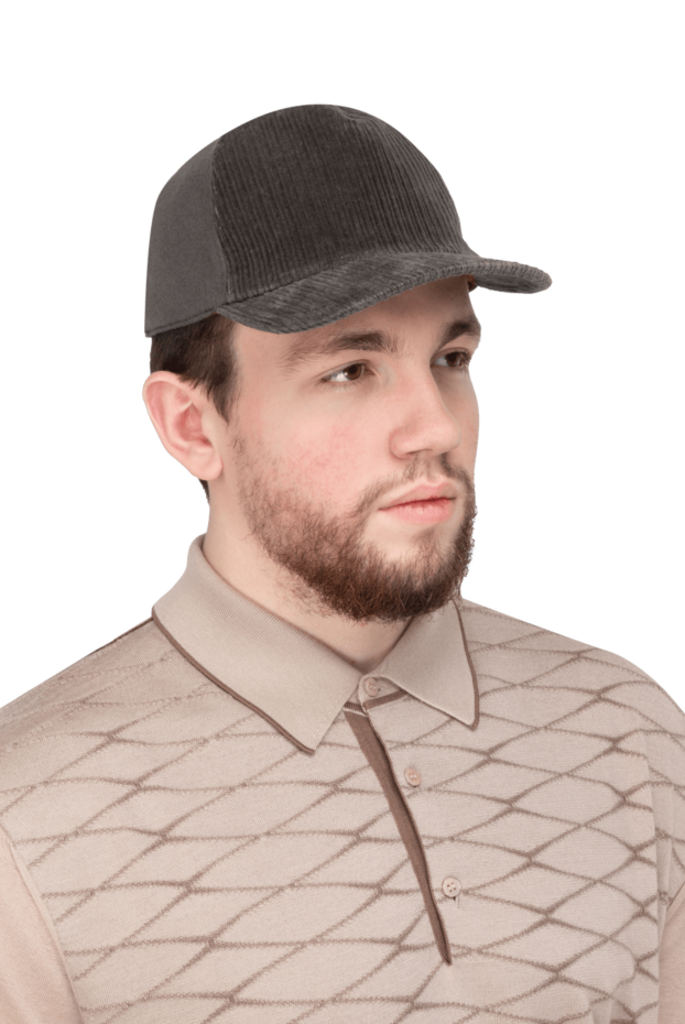 Loro Piana cap made of cotton and elastane green for men 169644 - photo 2