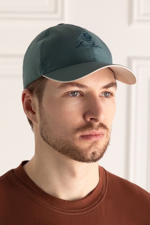 Loro Piana man gray polyester cap for men buy with prices and photos 169670 - photo 2