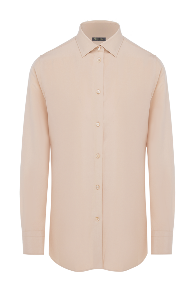 Loro Piana pink silk blouse for women 169716 - photo 1