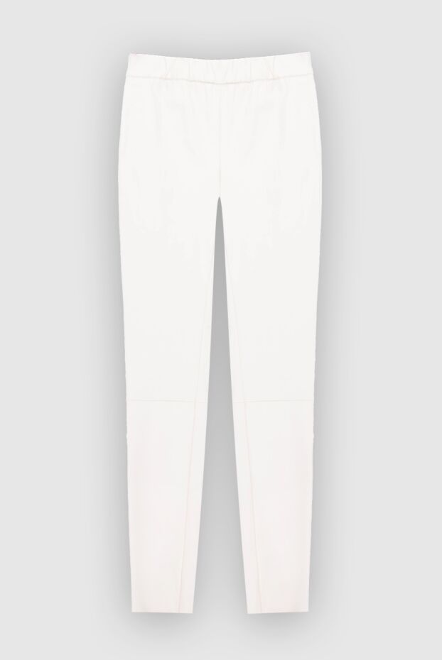 Max&Moi woman white leather trousers for women buy with prices and photos 169831 - photo 1