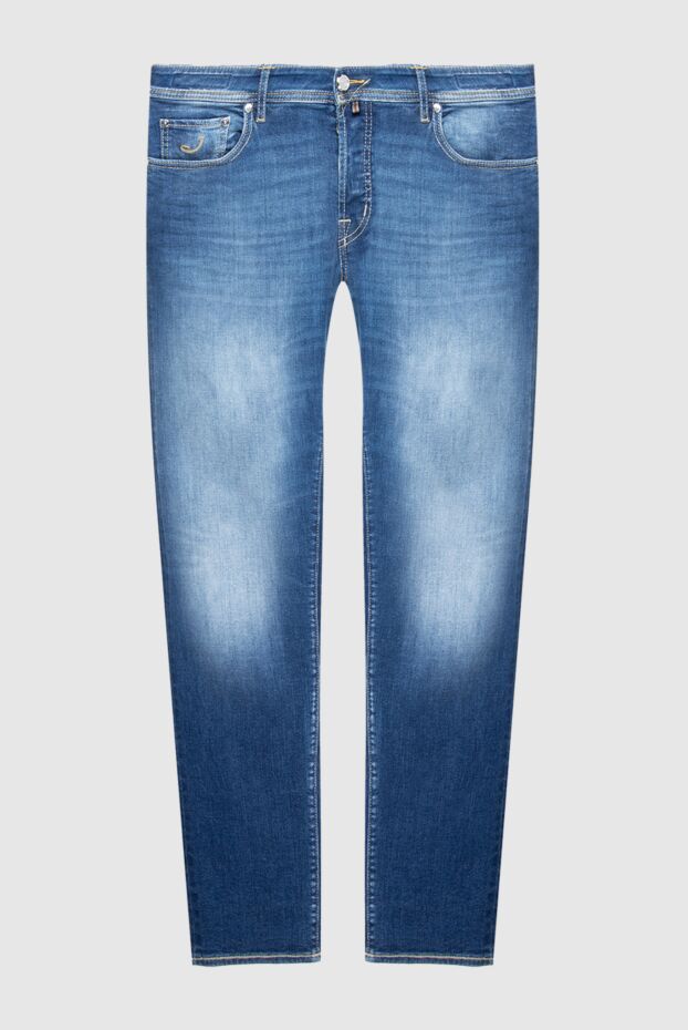 Jacob Cohen man blue cotton jeans for men buy with prices and photos 169860 - photo 1