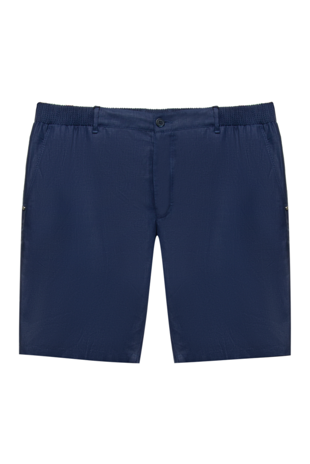 Stefano Ricci shorts made of natural linen with a classic fastening 170022 - photo 1