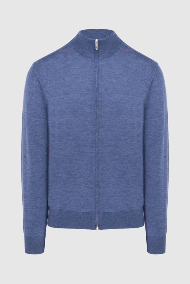 Stefano Ricci cashmere and silk knit cardigan with a stand-up collar 170109 - photo 1