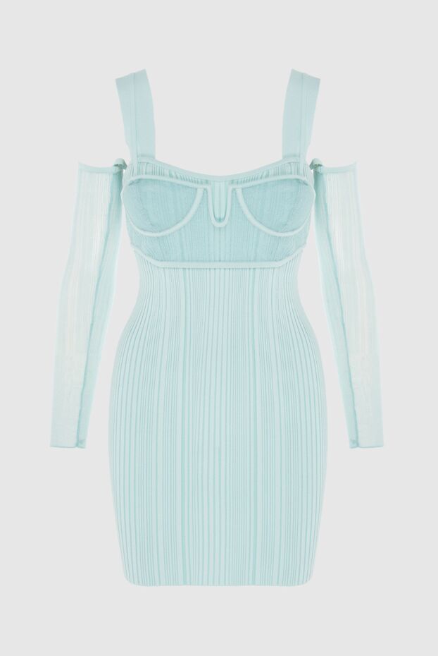Herve Leger woman blue nylon and polyester dress for women buy with prices and photos 170161 - photo 1