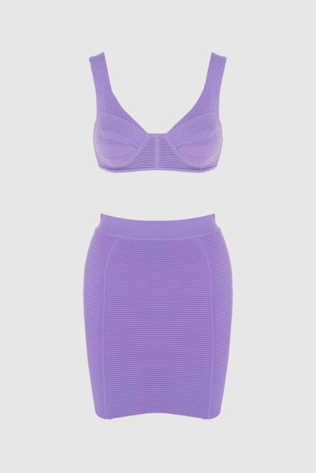 Herve Leger woman women's purple suit with skirt buy with prices and photos 170164 - photo 1