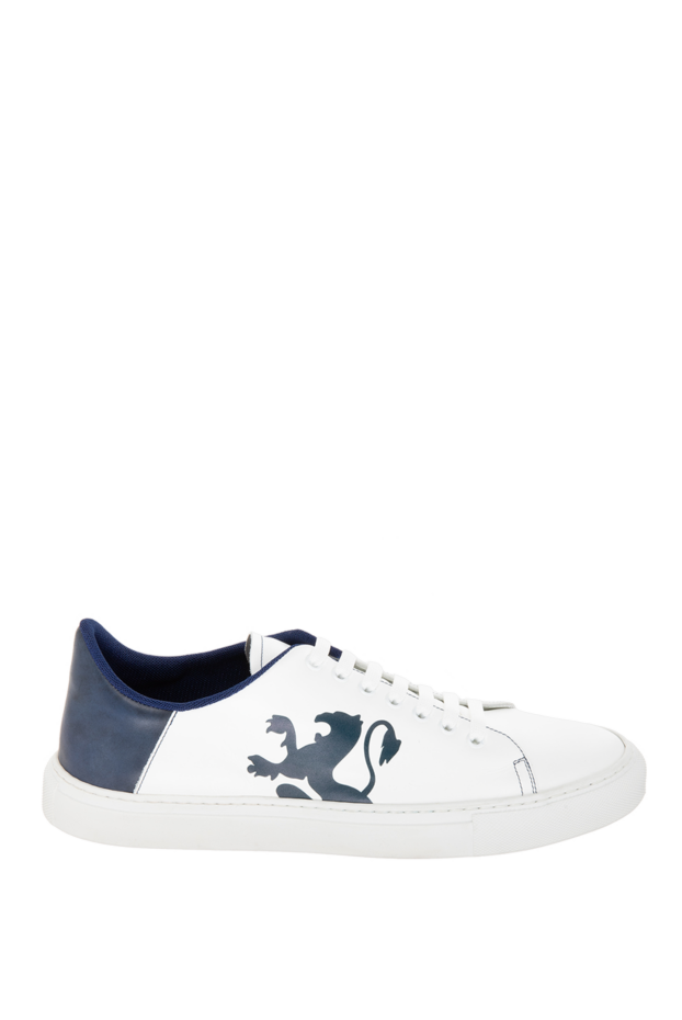 Zilli man white leather sneakers for men buy with prices and photos 170175 - photo 1