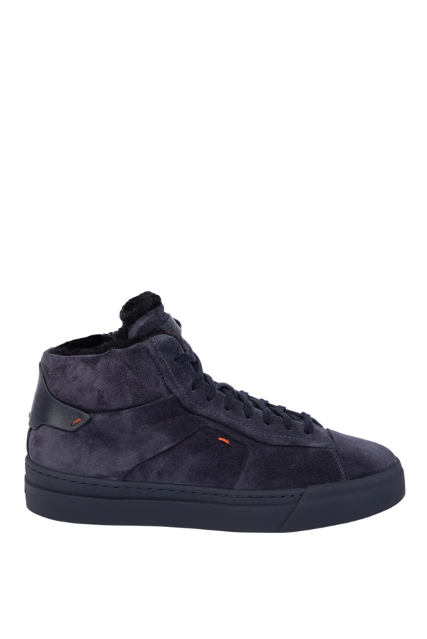 Santoni gray nubuck sneakers for men 170254 - photo 1