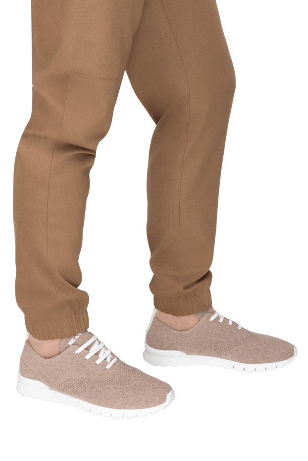 Kiton cashmere beige sneakers for men 170369 - photo 2