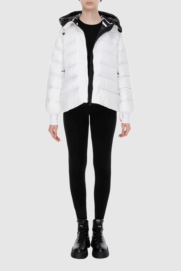 After Label woman down jacket made of polyamide and elastane white for women buy with prices and photos 170447 - photo 2