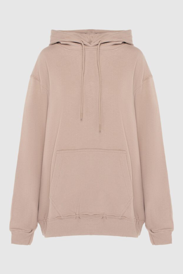 MSGM woman beige cotton hoodie for women buy with prices and photos 170484 - photo 1