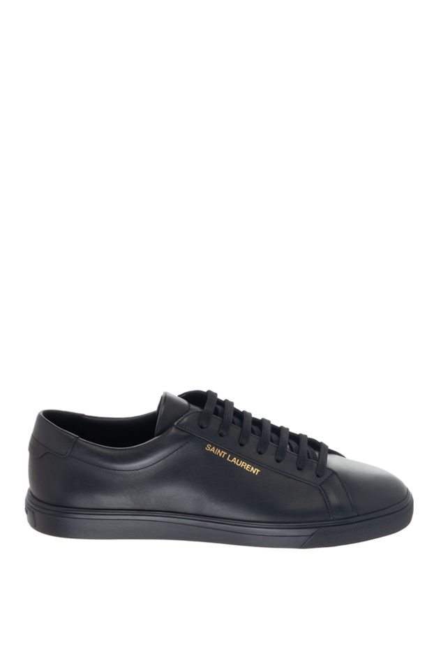 Saint Laurent man black leather sneakers for men buy with prices and photos 170577 - photo 1