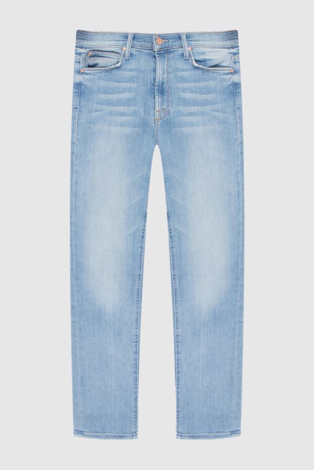 Mother Denim женские джинсы голубые женские купить с ценами и фото 170641 - фото 1