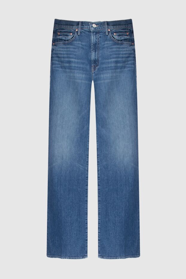 Mother Denim женские джинсы из хлопка синие женские купить с ценами и фото 170642 - фото 1