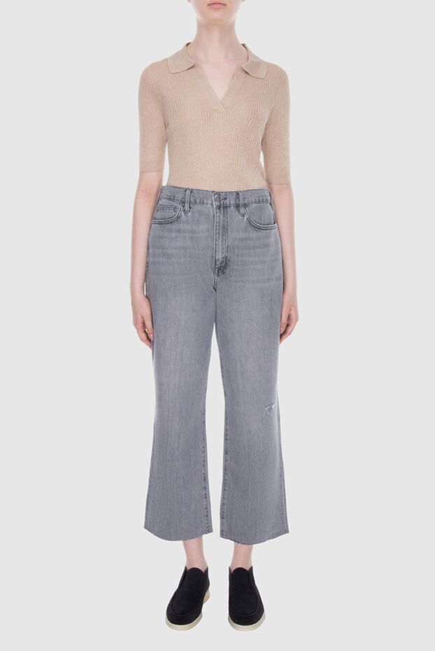 Frame женские джинсы серые женские купить с ценами и фото 170648 - фото 2