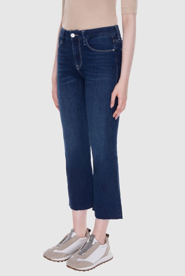 Frame women's dark blue short straight cut jeans 170649 - photo 3