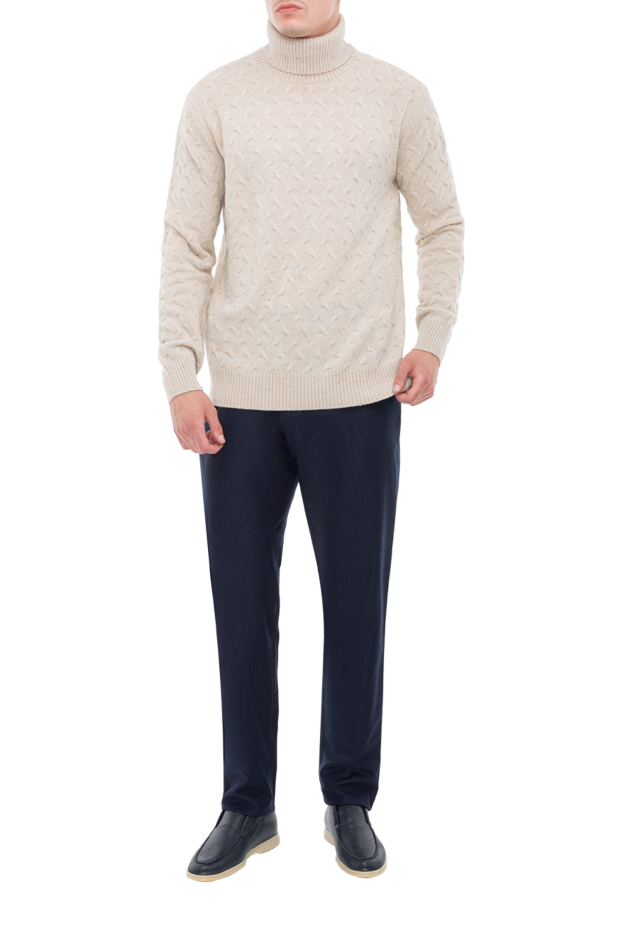 Cesare di Napoli man white wool men's golf buy with prices and photos 170708 - photo 2