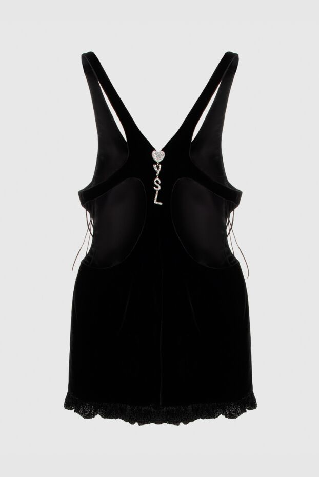 Saint Laurent woman jumpsuit made of viscose and cupra black for women buy with prices and photos 170752 - photo 1