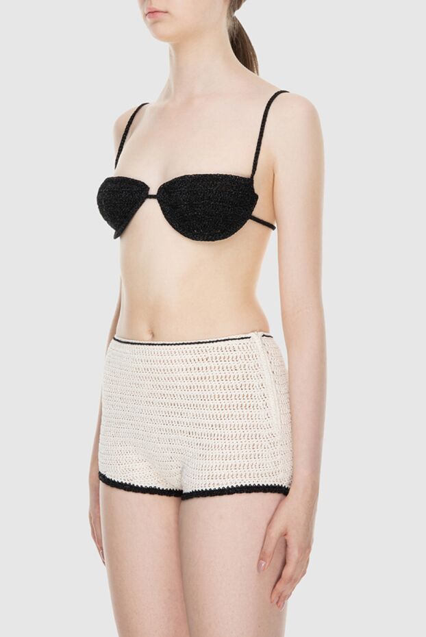 Magda Butrym suit with shorts made of cotton and viscose black for women 170781 - photo 3