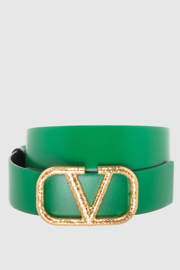 Valentino woman green leather belt for women buy with prices and photos 170843 - photo 1