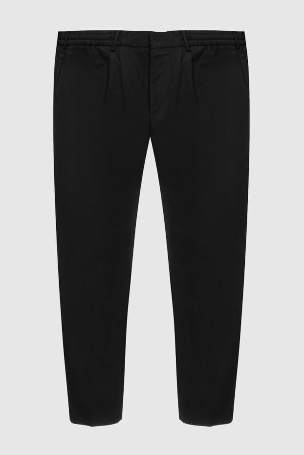 PT01 (Pantaloni Torino) men's black pants with a classic cut 170930 - photo 1