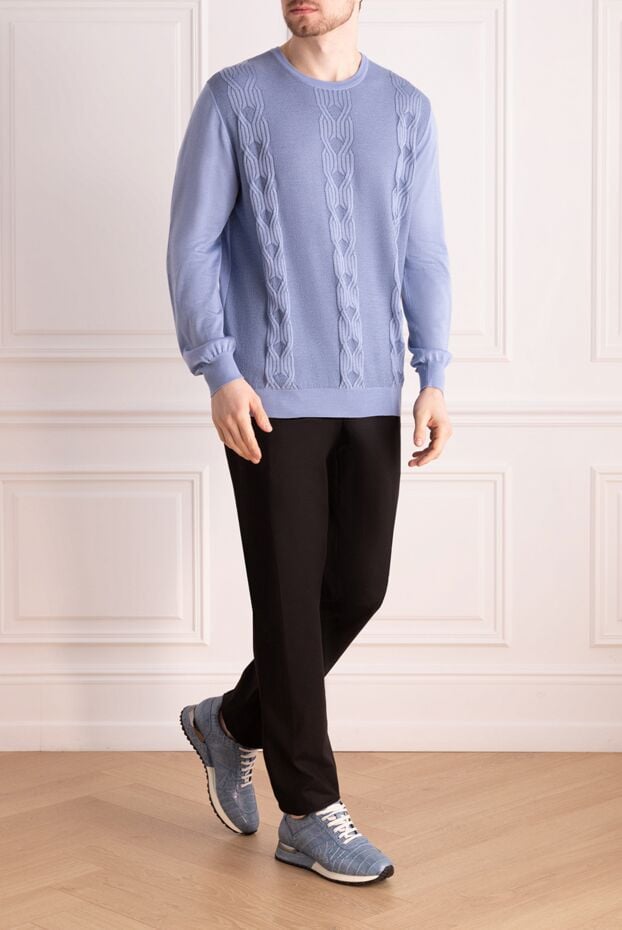 PT01 (Pantaloni Torino) men's black pants with a classic cut 170930 - photo 2