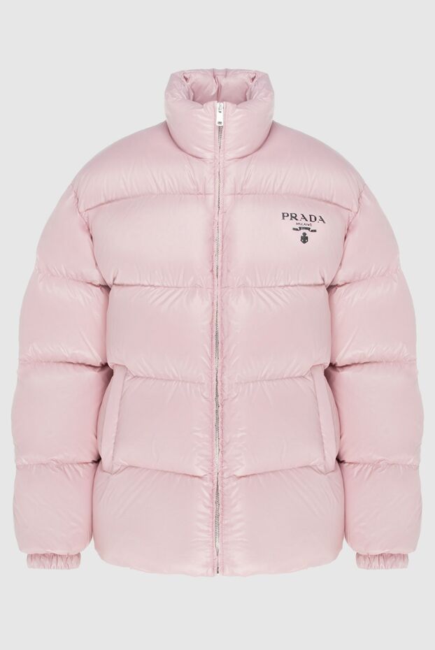 Prada woman women's pink nylon down jacket buy with prices and photos 171065 - photo 1