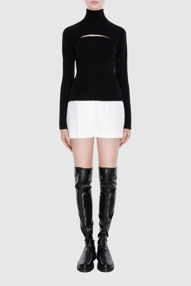 Tom Ford black sweater decorated with slits from the sleeves women's 171151 - photo 2