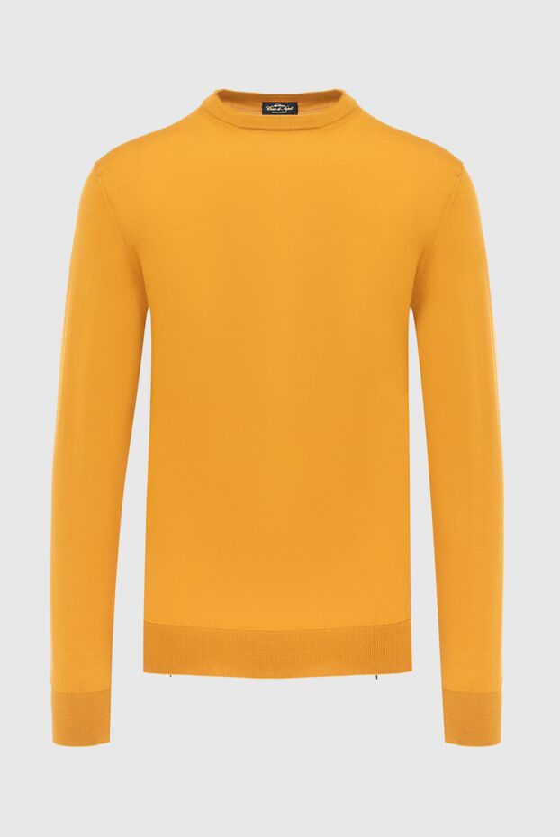 Cesare di Napoli man wool jumper yellow for men buy with prices and photos 171220 - photo 1