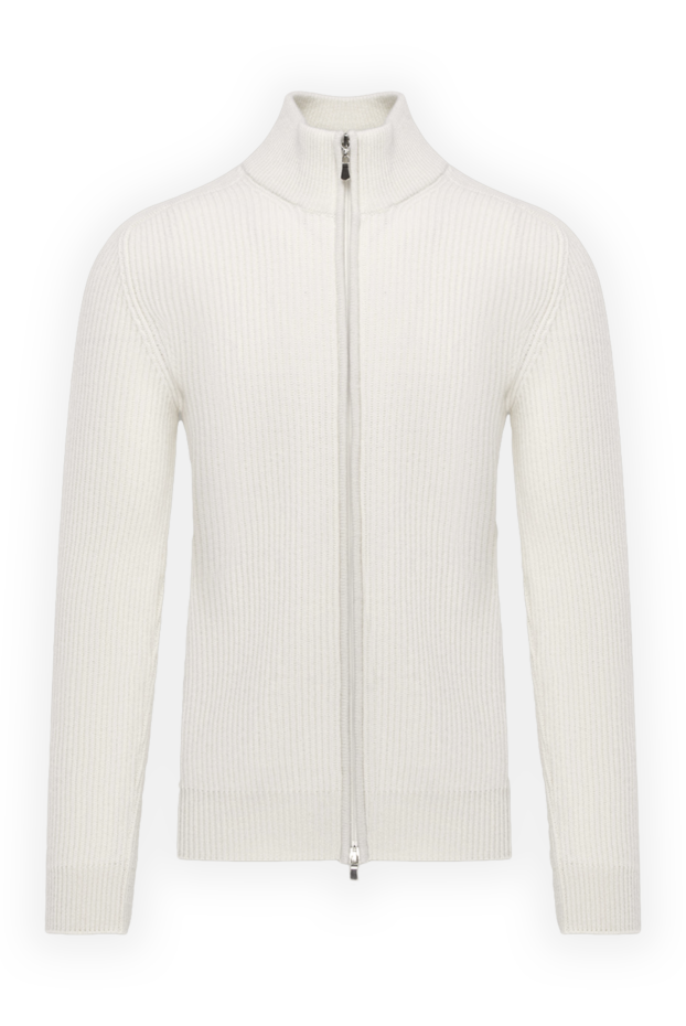 Gran Sasso man beige cashmere cardigan for men buy with prices and photos 171266 - photo 1