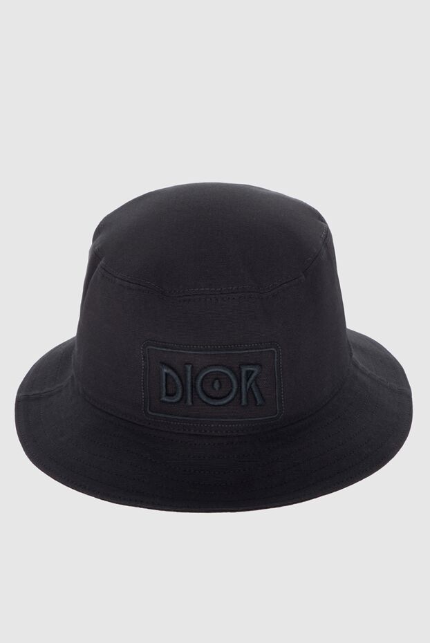 Dior woman women's black cotton panama hat buy with prices and photos 171371 - photo 1